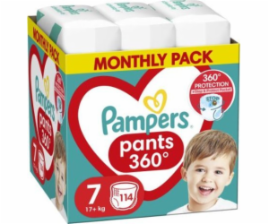 Pampers Pants 7 plen, 17+ kg, 114 ks.