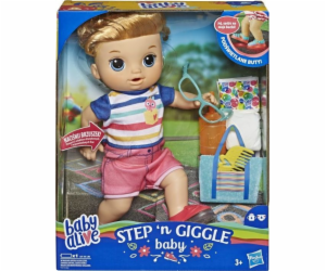 Hasbro Doll Svítící botičky Blondy (E5244)