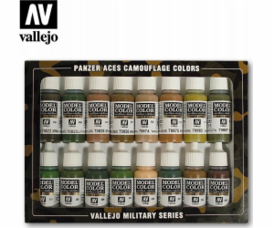 Vallejo : Panzer Aces - Camouflage Colors 16x17ml