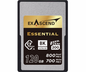 Karta ExAscend ExAscend Essential CFexpress A 120GB paměť...