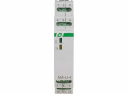 F&F Pulzní čítač s výstupem MODBUS RTU MAX-MB-LI-4LO