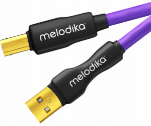 Melodika  MDUAB40 Purple USB 2.0 typ AB kabel, včetně: pr...