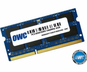 Paměť notebooku OWC SODIMM, DDR3, 8 GB, 1066 MHz, CL7 (OW...