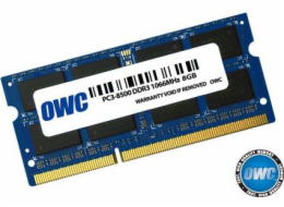 Paměť notebooku OWC SODIMM, DDR3, 8 GB, 1066 MHz, CL7 (OWC8566DDR3S8GB)