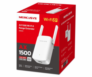 MERCUSYS ME60X WiFi6 Extender/Repeater (AX1500,2,4GHz/5GH...