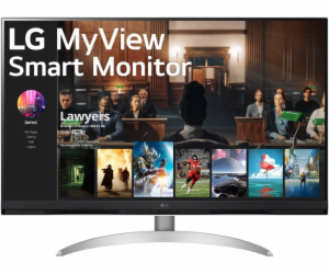 Monitor LG Smart 32SQ700S-W