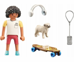 PLAYMOBIL 71612 My Life Boy with Dog, stavebnice