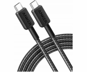 Anker A81D5H11 USB kabel 0,9 m USB C Černá