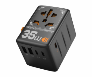 TESSAN TS-WTA02 Travel Adapter