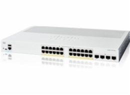 Cisco Catalyst switch C1200-24FP-4X (24xGbE,4xSFP+,24xPoE+,375W) - REFRESH