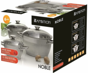 AMBITION NOBLE POTS SET 6 EL