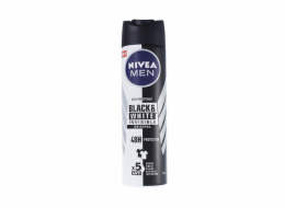 Nivea Men Invisible For Black & White antiperspirant ve spreji Pro muže 150 ml