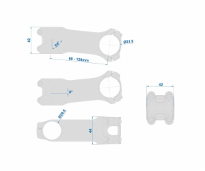 Ritchey WCS Toyon 6° 31.8mm - 100mm