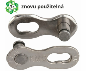 Spojka řetězu KMC 7-8 speed EPT povrch, šedý 7,1 mm, blis...