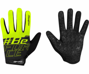 FORCE MTB SWIPE letní rukavice, černo-fluo vel.L