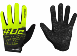 FORCE MTB SWIPE letní rukavice, černo-fluo vel.L