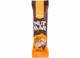 GRIZLY Ořechová tyčinka Nut bar polomáčená 40 g