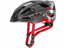 UVEX cyklistická helma Active antracite red (56-60cm)