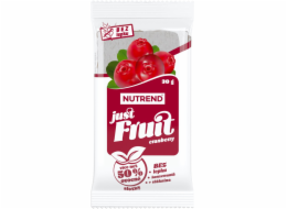 Nutrend Ovocná tyčinka Just Fruit 30 g, brusinka