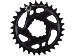 Sram Eagle Direct Mount Cold Forged Chainring (3mm) black 32T SRAM X-SYNC 2 EAGLE Cold forged AL 34z. - převodník