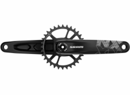 Kliky SRAM NX Eagle DUB 12s 175 s Direct Mount 32z X-SYNC 2 ocelovým převodníkem, Black 