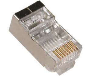 EuroLan konektor STP RJ45, Cat.5e, 8p8c, pozlacený