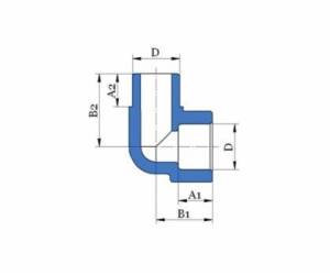 Koleno 02.2020 PPR, 20 mm uvnitř/vně