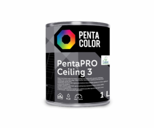 Barva Pentacolor PentaPro Ceiling 3, bílá, 1l