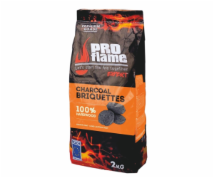 BRIKE WOOD CHARCOAL PROFLAME EXPERT 2KG