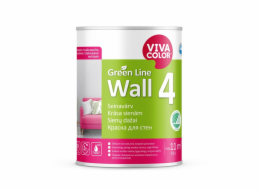 Barva Vivacolor Green Line Wall 4 A, bílá, 0,9l