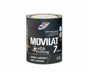 Disperzní barva RILAK MOVILAT 7, černá, 0,9l