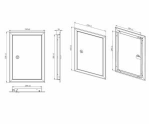 Revizní dvířka SP-200x300