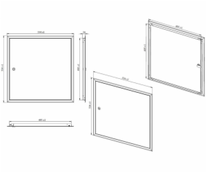Revizní dvířka SP-500x500
