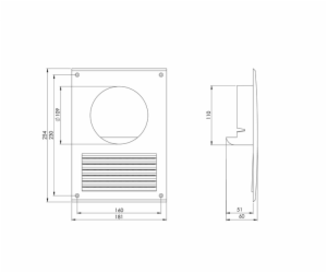 Ventilační adaptér EUROPLAST NA10, D100