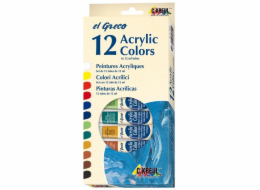 Akrylová barva C. KREUL 28250, 12 × 12 ml