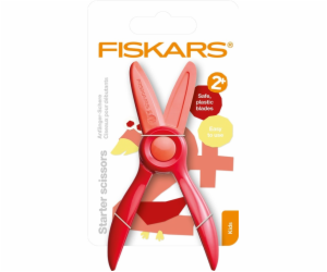 Dětské nůžky FISKARS 1064065, červené