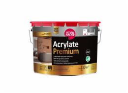 Barva na zeď Vivacolor Acrylate Premium bílá 9L