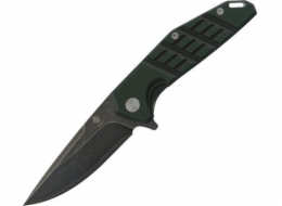 Nůž Kubey Nůž Womsi Falke Dark Green G10 S90V