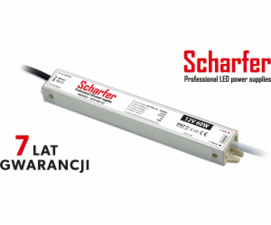 Prescot  Scharfer SCH-60-12 hermetický LED zdroj 12V 60W ...