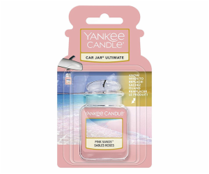 Osvěžovač do auta Yankee Candle, Růžové písky, 1x visačka