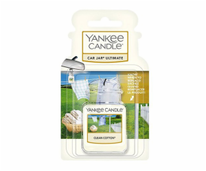 Osvěžovač do auta Yankee Candle, Čistá bavlna, 1x visačka