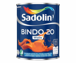 Barva Sadolin Bindo 20 BW, bílá, 0,9l