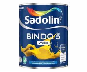 Barva Sadolin Bindo 5 BW, bílá, 0,9l