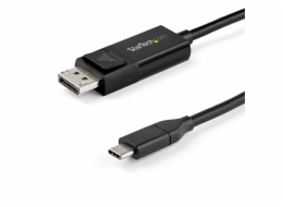 StarTech USB-C – DisplayPort USB kabel 1 m černý (CDP2DP141MBD)