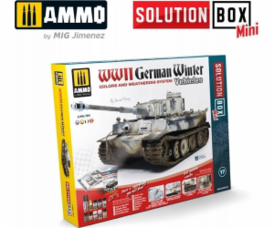 Vallejo Ammo: Solution Box Mini 17 – německá zimní vozidl...