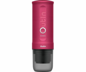 Outin - Nano Espresso Maker - Crimson Red přenosný espres...