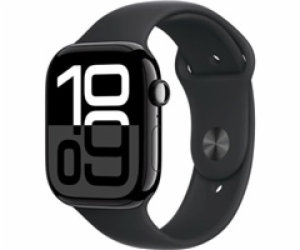 Apple Watch Series 10 GPS 46mm Jet Black Aluminium Case w...