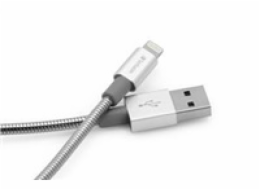 VERBATIM kabel Lightning Sync & Charge Cable 100cm (Silver)