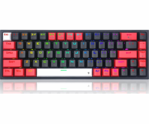 Přepínací klávesnice Redragon K631 Pro Castor Red (K631RG...