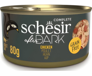 SCHESIR After dark Chicken in broth - mokré krmivo pro ko...